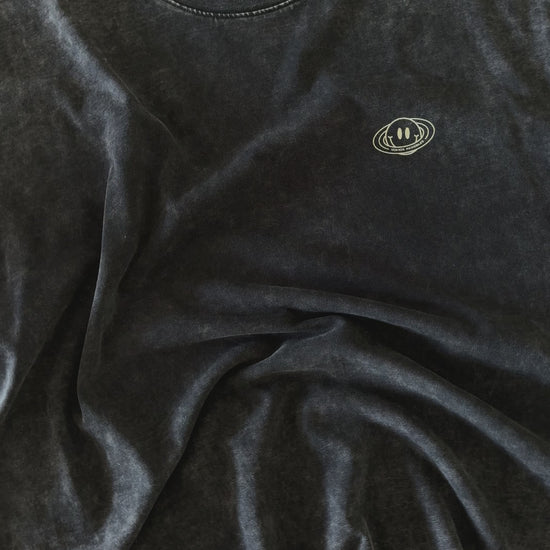 Camiseta Somos Increibles, flat lay textura y estampado